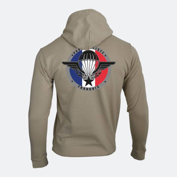 Sweat-shirt Parachutiste Français Light Sand