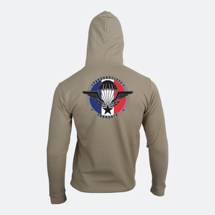 Sweat-shirt Parachutiste Français Light Sand