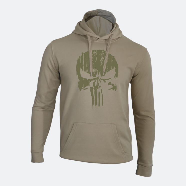 Sweat-shirt Punisher Kaki Light Sand
