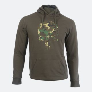 Sweat-shirt Punisher Camo Kaki