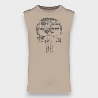 Tee-shirt sans manche Punisher Balles Light sand