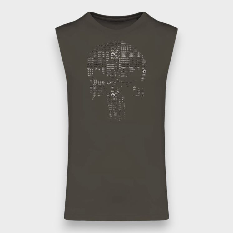 Tee-shirt sans manche Punisher Balles Dark kakhi