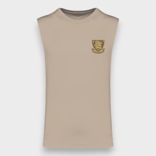 Tee-shirt sans manche Commando marine Light sand