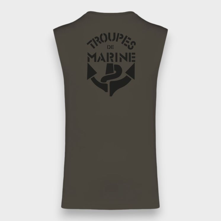 Tee-shirt sans manche TDM Dark kakhi