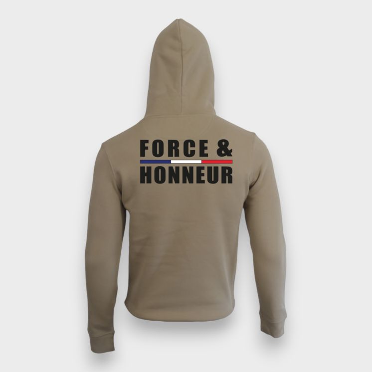 Sweat-shirt 350g Force & HonneurWet Sand