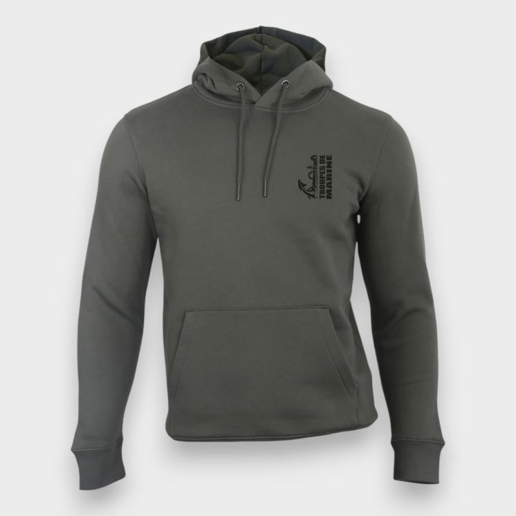 Sweat-shirt 350g Troupes de Marine DesignOrganic Kakhi