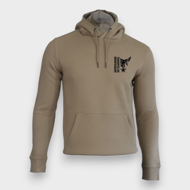 Sweat-shirt 350g Troupes de montagne DesignWet sand