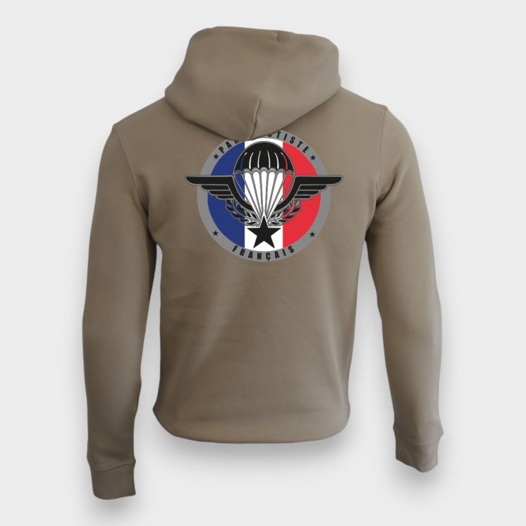 Sweat-shirt 350g Parachutiste FrançaisWet sand