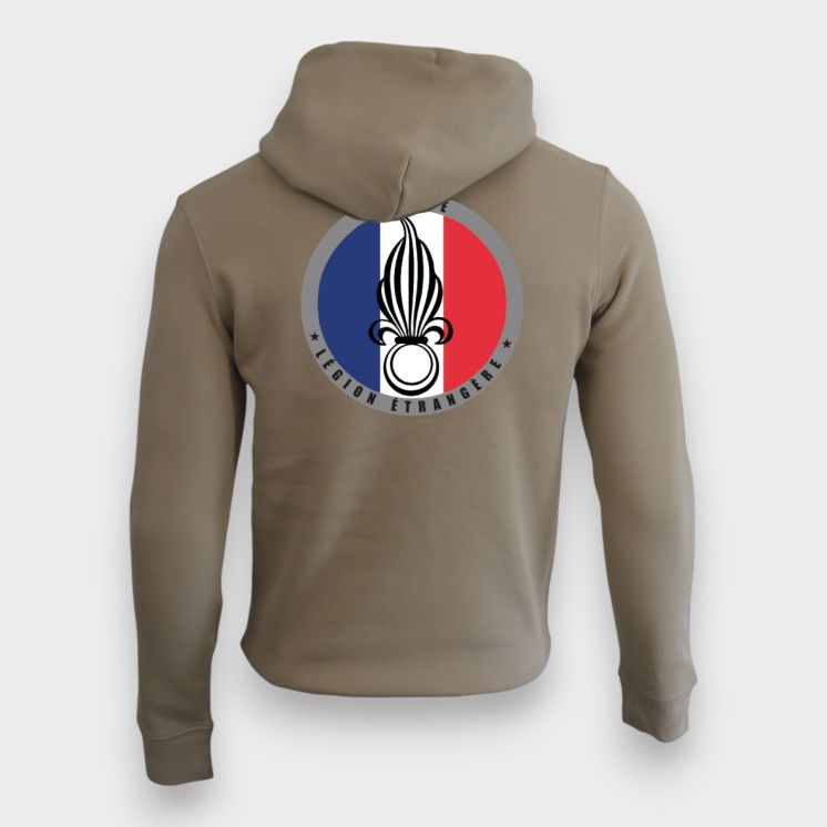 Sweat-shirt 350g Légion Etrangère FranceWet sand