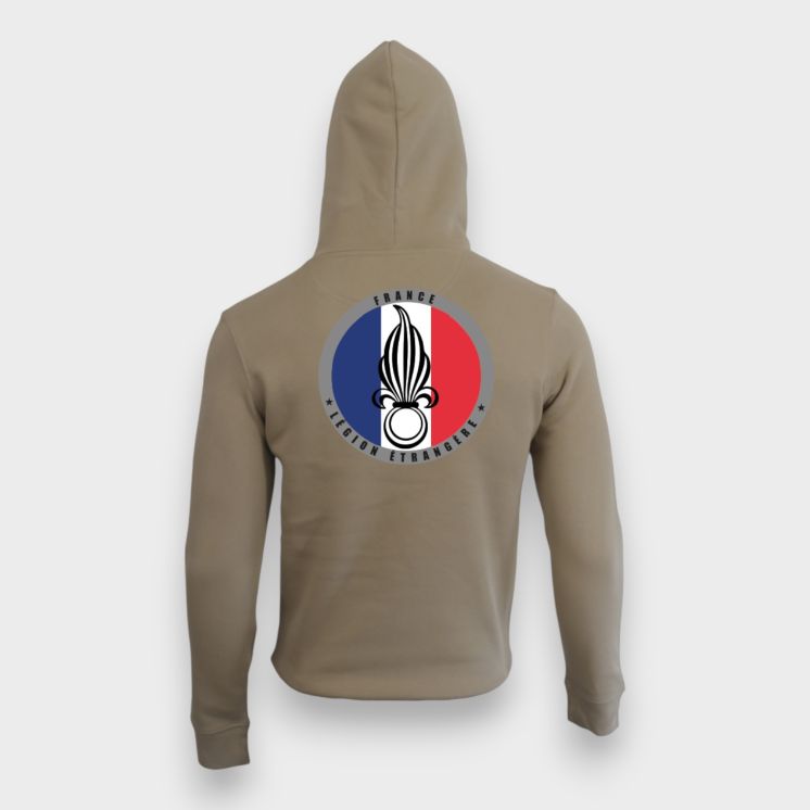 Sweat-shirt 350g Légion Etrangère FranceWet sand