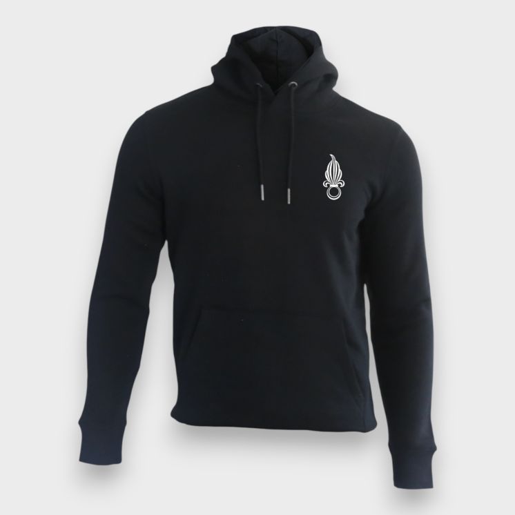 Sweat-shirt 350g Légion Etrangère FranceNoir