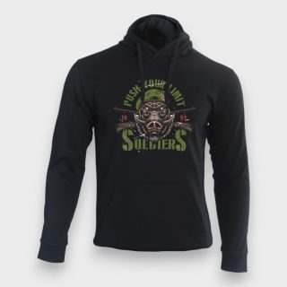 Sweat-shirt Push your limit Soldiers Noir