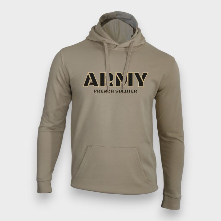 Sweat-shirt Army French Soldier Light Sand