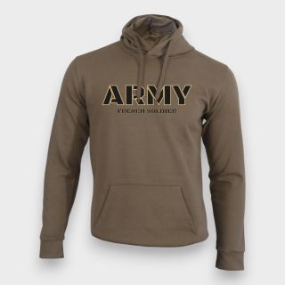 Sweat-shirt Army French Soldier Moka