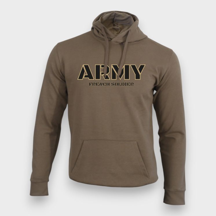 Sweat-shirt Army French Soldier Moka