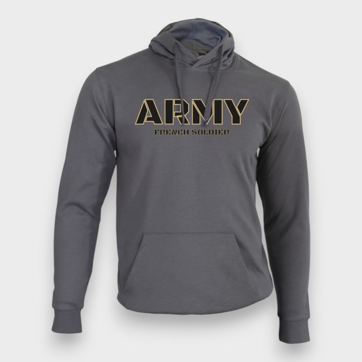 Sweat-shirt Army French Soldier Gris