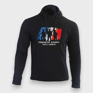 Sweat-shirt French Army F&H Noir