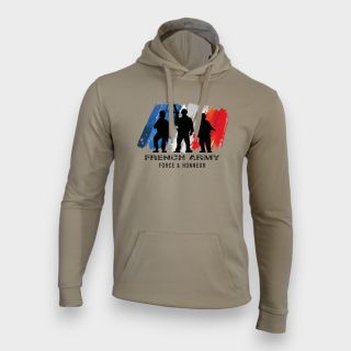 Sweat-shirt French Army F&H Light Sand