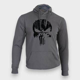 Sweat-shirt Punisher Noir Gris