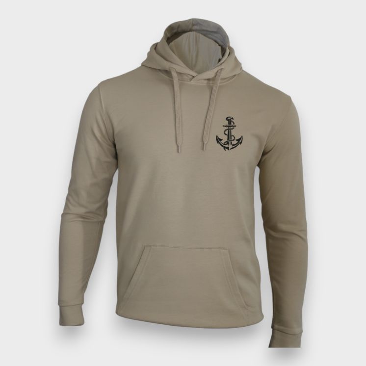 Sweat-shirt Troupes de Marine France Light Sand