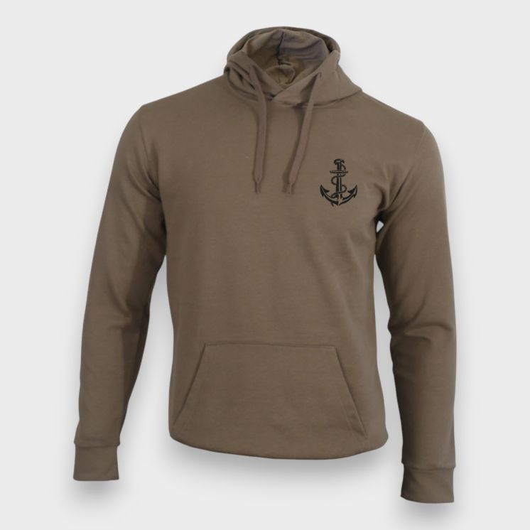 Sweat-shirt Troupes de Marine France Moka