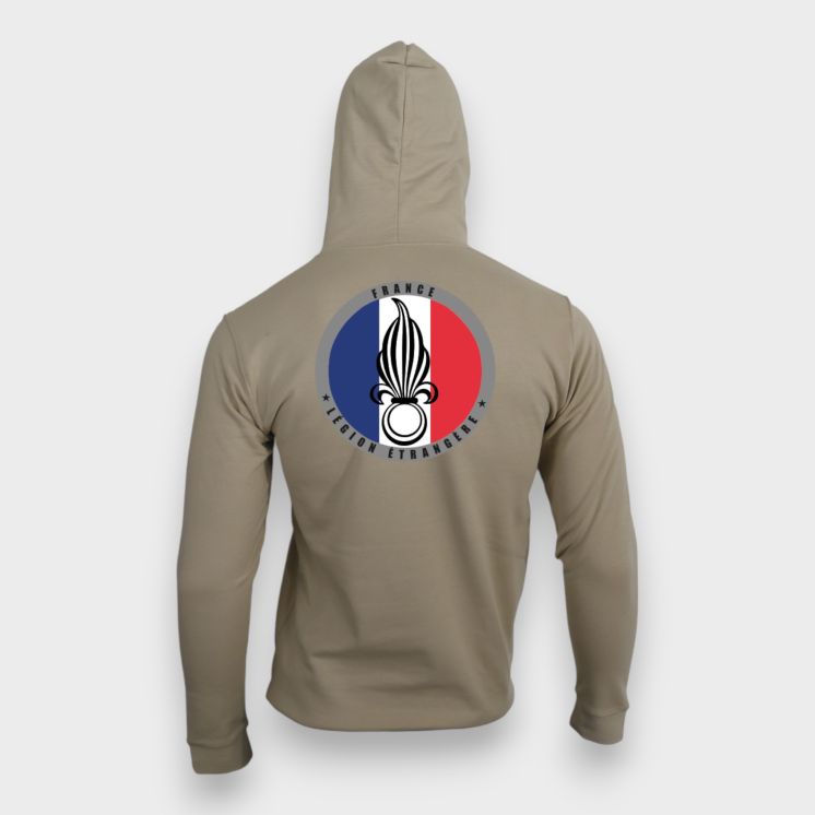 Sweat-shirt Légion Etrangère France Light Sand