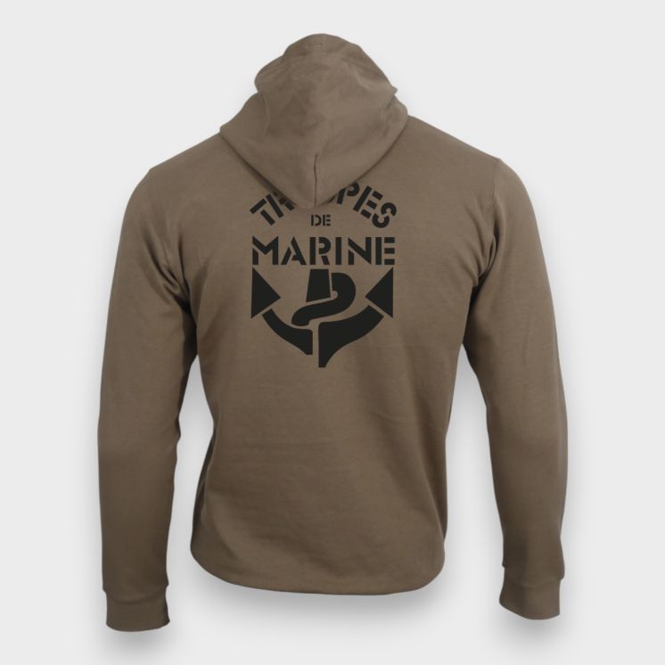 Sweat-shirt Troupes de Marine Moka