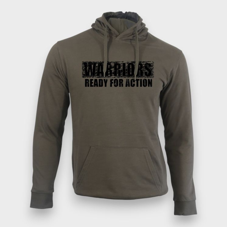 Sweat-shirt Warriors Military Kaki