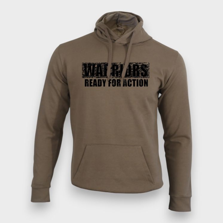 Sweat-shirt Warriors Military Moka
