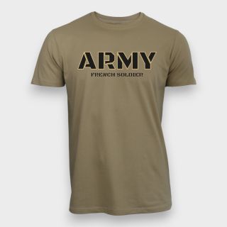 T-shirt Army French Soldier Coyote