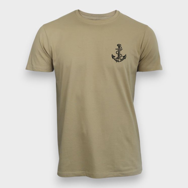 T-shirt Troupes de Marine France Coyote