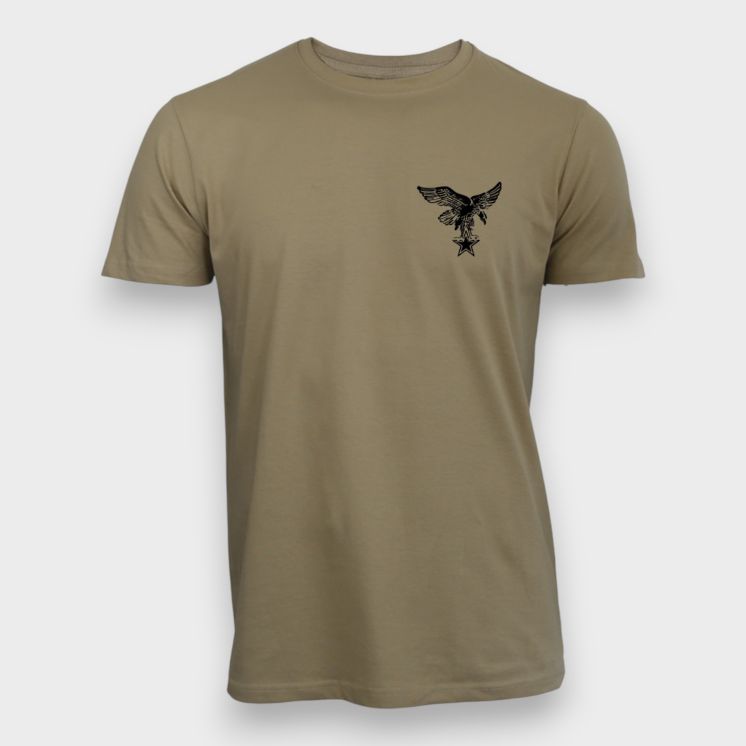 T-shirt Toupes de Montagne Française Coyote