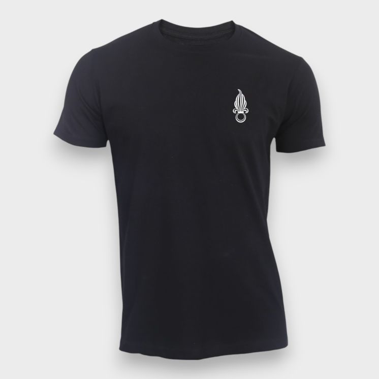 T-shirt Légion Etrangère France Noir