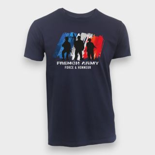 T-shirt French Army F&H Marine
