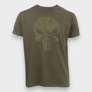 T-shirt Punisher Kaki Kaki