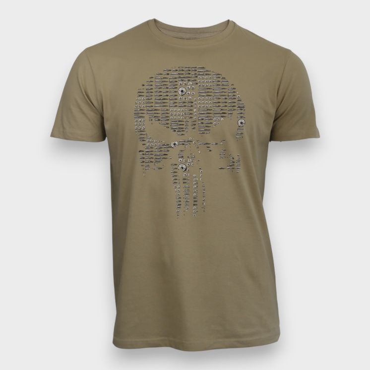 T-shirt Punisher Balles Coyote