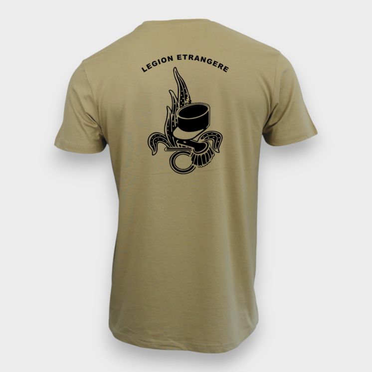 T-shirt Légion Etrangère Coyote