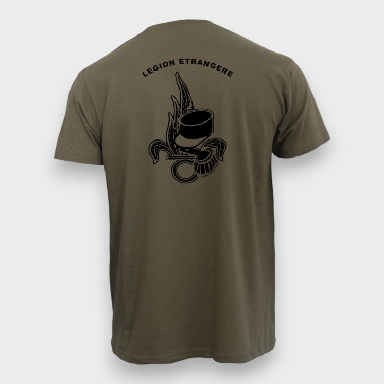 T-shirt Légion Etrangère Kaki