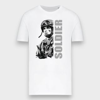 T-shirt Soldier Blanc