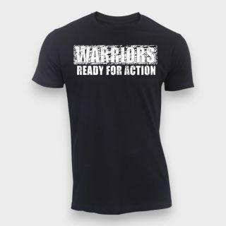T-shirt Warriors Military Noir