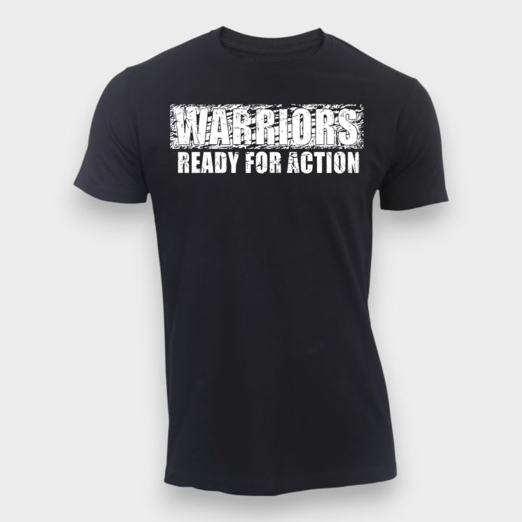 T-shirt Warriors Military Noir