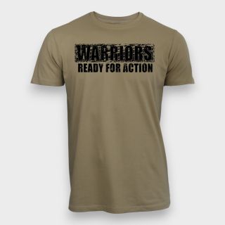 T-shirt Warriors Military Coyote