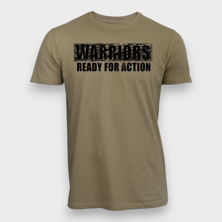 T-shirt Warriors Military Coyote