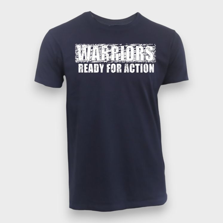 T-shirt Warriors Military Marine