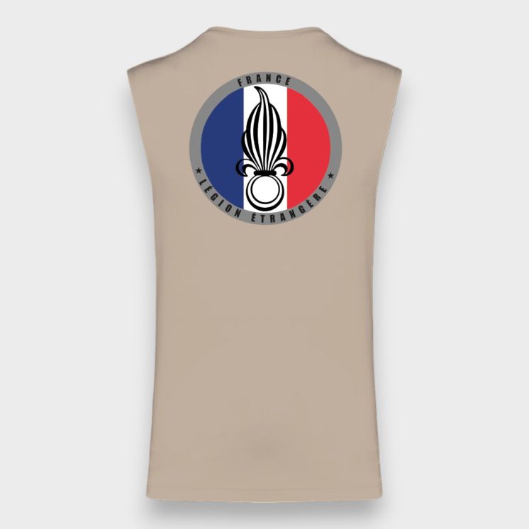 T-shirt sans manche Legion France Light sand