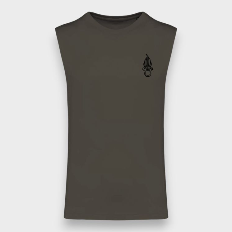 Tee-shirt sans manche Legion France Dark kakhi