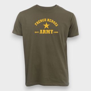 T-shirt French Heroes Kaki