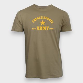 T-shirt French Heroes Coyote