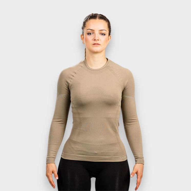 Women's sweatshirt Extreme Line ANNAPURNA Coyote