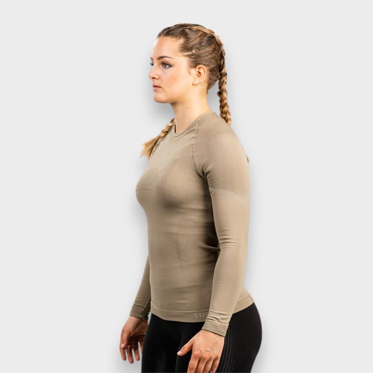 Women's sweatshirt Extreme Line ANNAPURNA Coyote